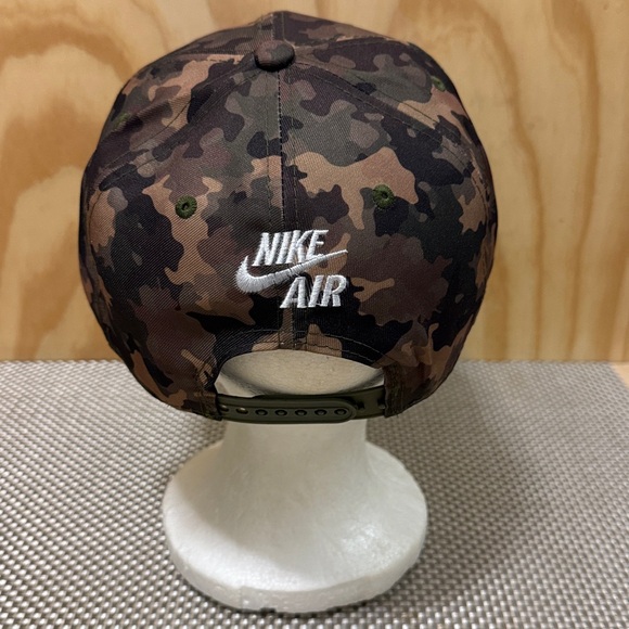 *Rare* Michael Jordon Logo Camo Camouflage Snapback Hat Cap Adjustable - New - Picture 4 of 6
